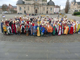 Diözesale Aussendung der Sternsinger im Hohen Dom zu Fulda (Foto:Karl-Franz Thiede)